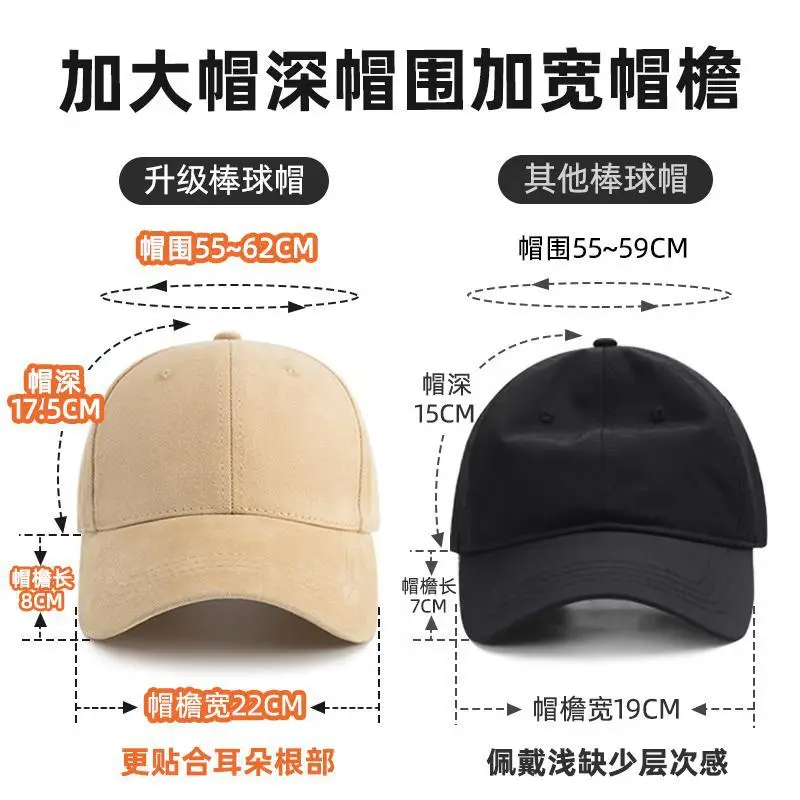 Black Pure Cotton Baseball Cap for Men Women — feature 2