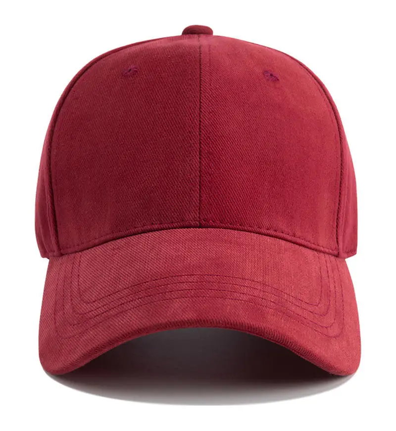 Black Pure Cotton Baseball Cap for Men Women - Image 4