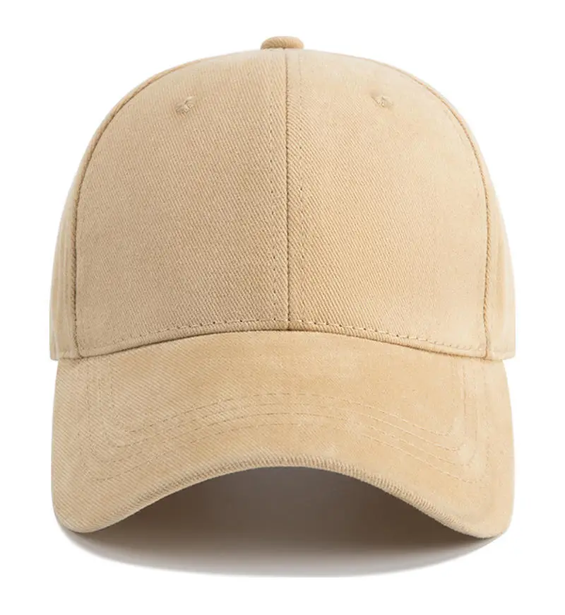 Black Pure Cotton Baseball Cap for Men Women - Image 6