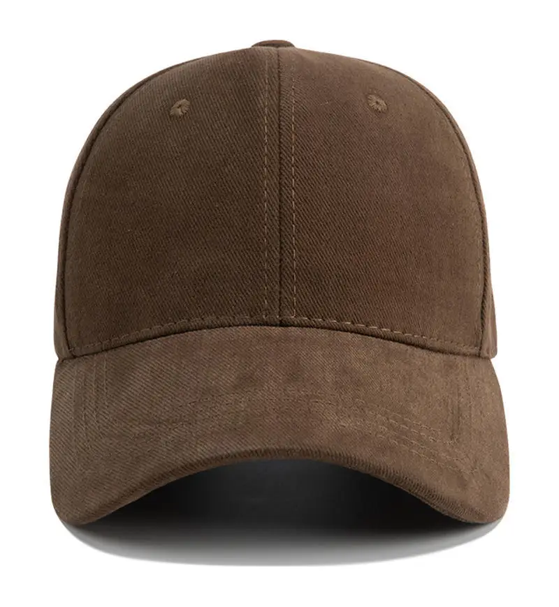 Black Pure Cotton Baseball Cap for Men Women - Image 8