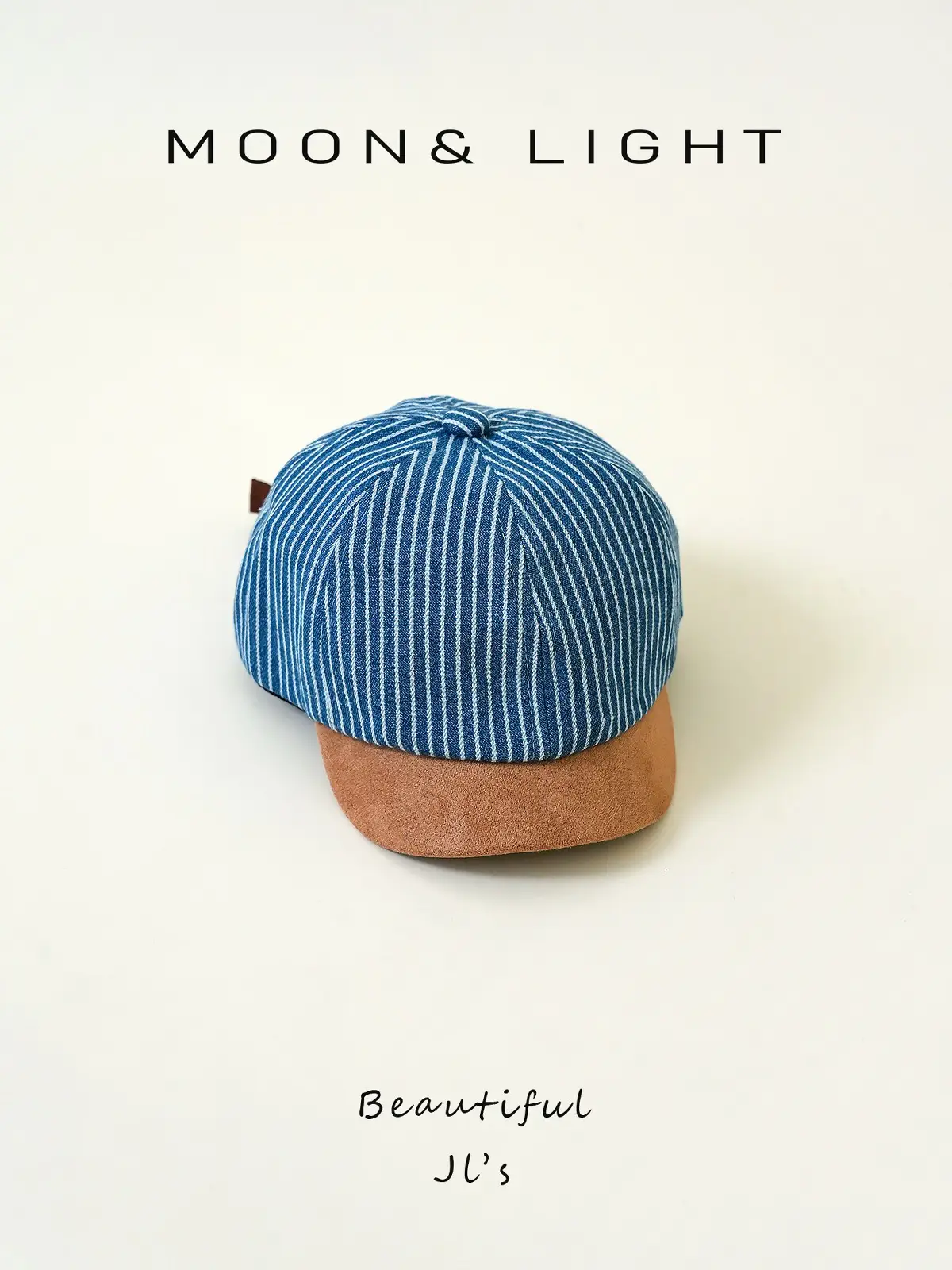 Denim Striped Baby Hats for Kids Spring Autumn Sun Protection — feature 14