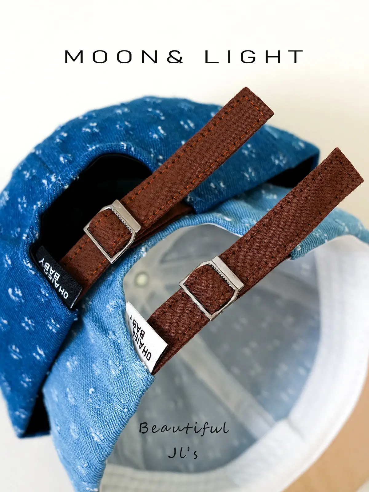 Denim Striped Baby Hats for Kids Spring Autumn Sun Protection — feature 17