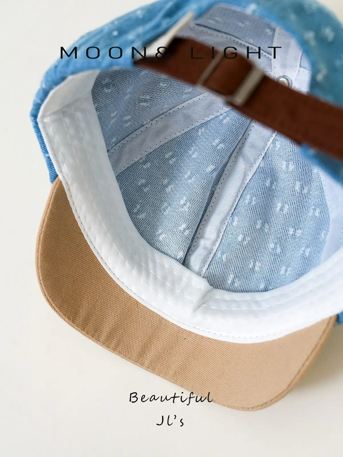 Denim Striped Baby Hats for Kids Spring Autumn Sun Protection — feature 18