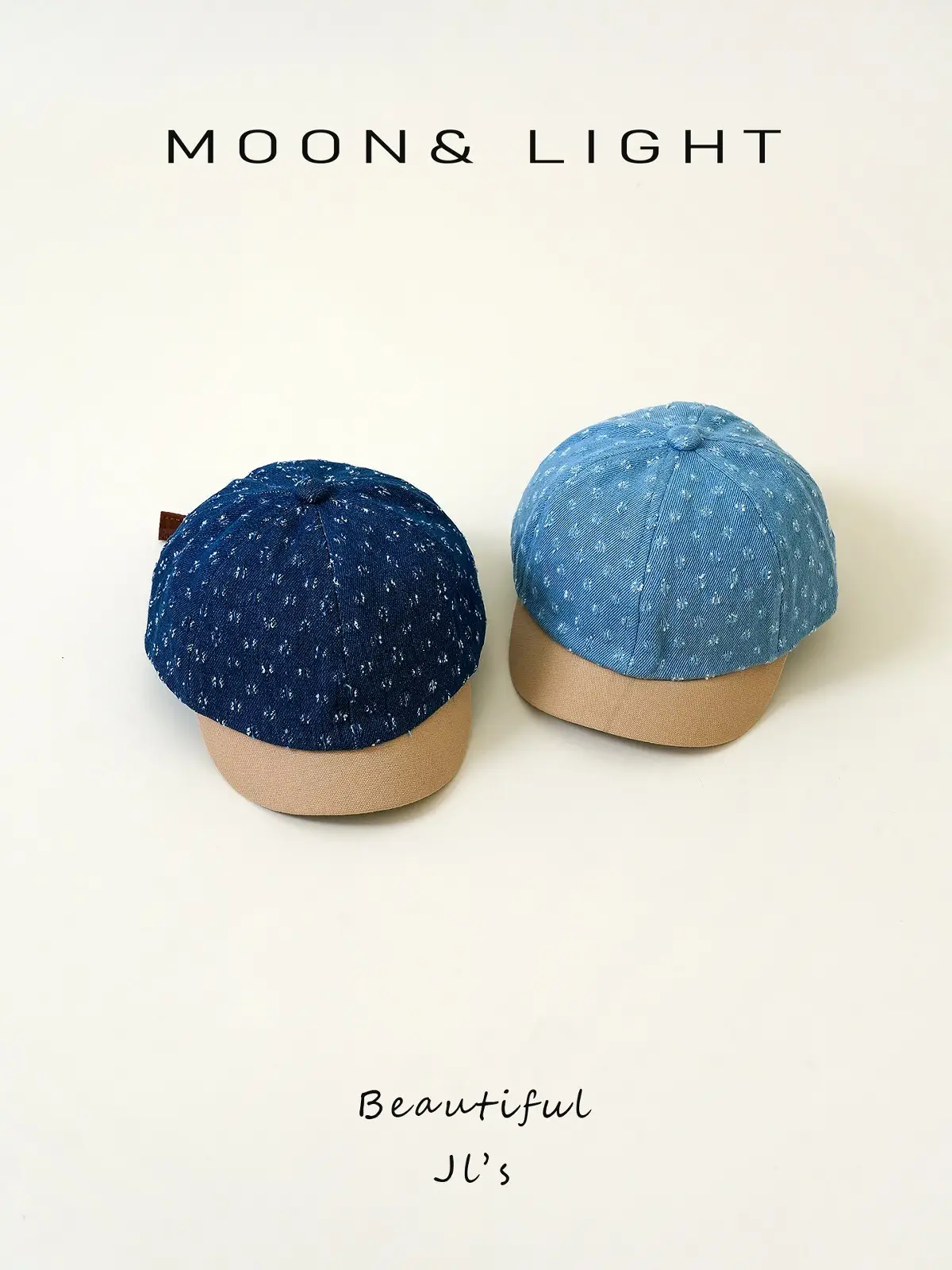 Denim Striped Baby Hats for Kids Spring Autumn Sun Protection — feature 30