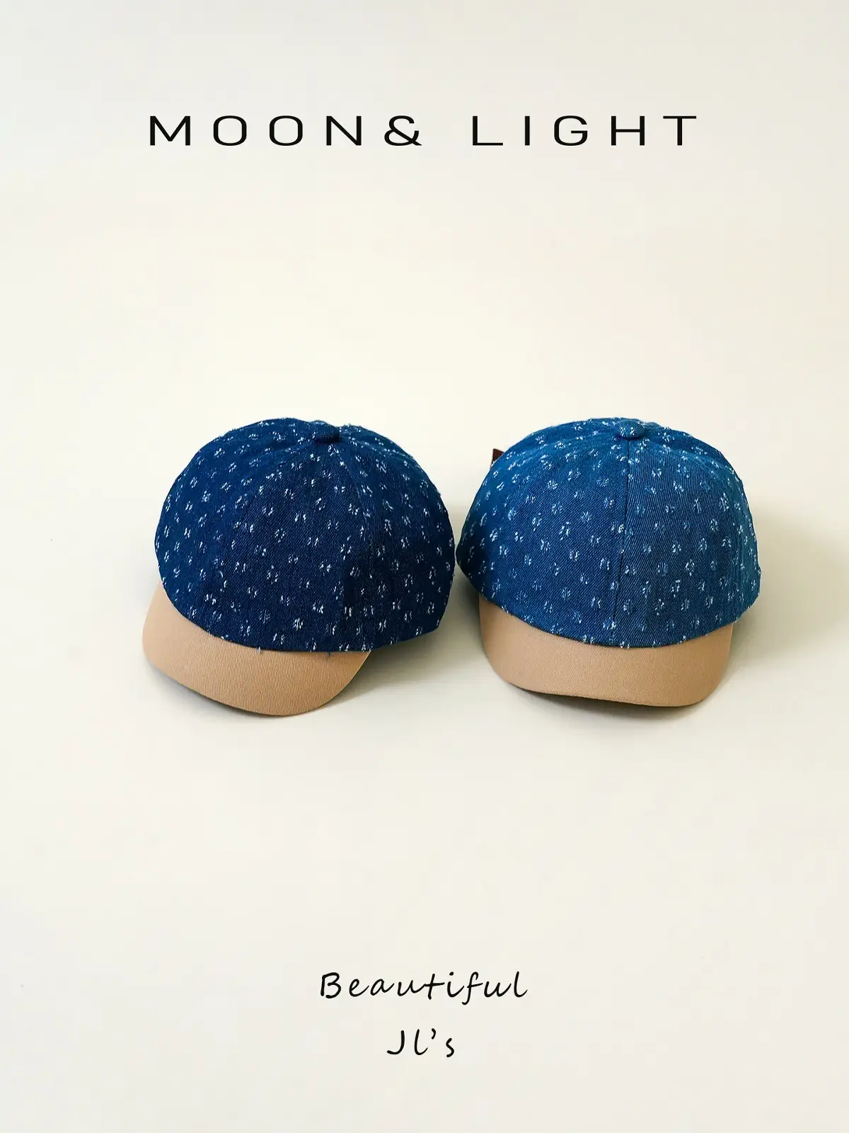 Denim Striped Baby Hats for Kids Spring Autumn Sun Protection — feature 31