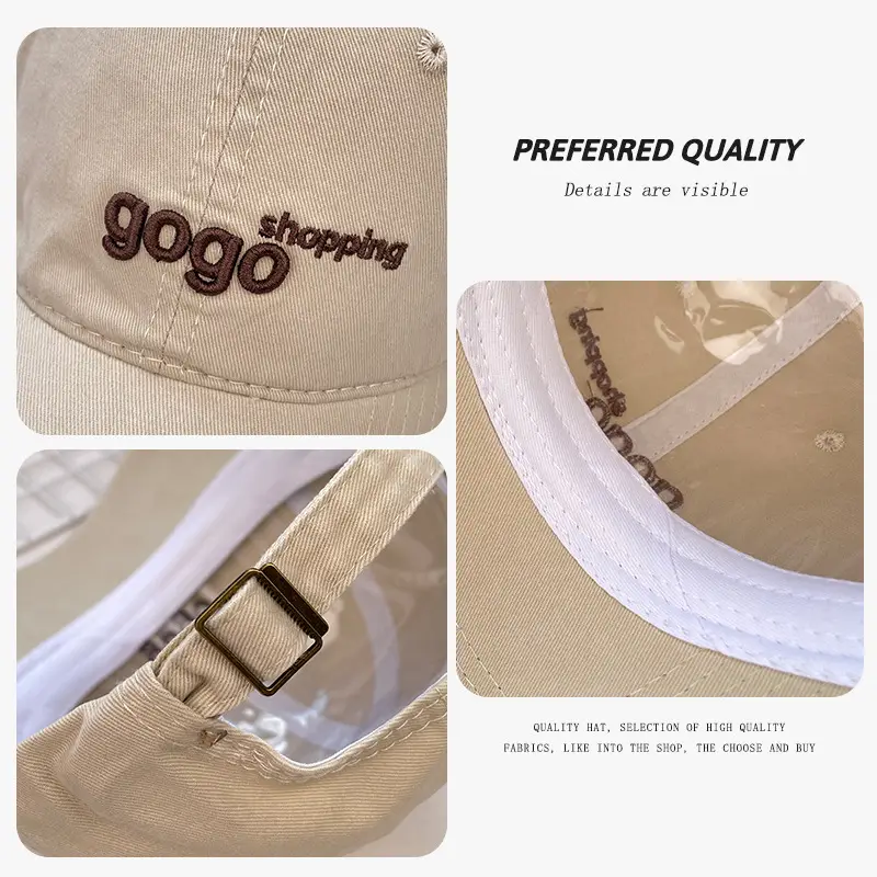 Gogo Embroidered Women Baseball Cap Green All Season - Image 10
