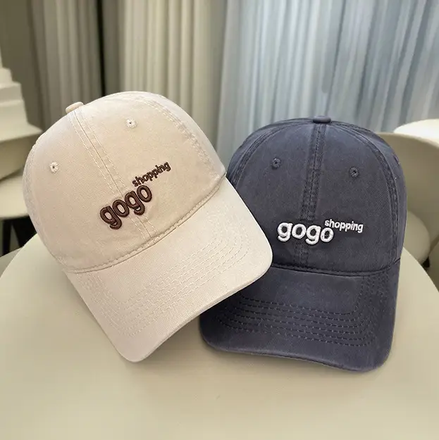 Gogo Embroidered Women Baseball Cap Green All Season — feature 3