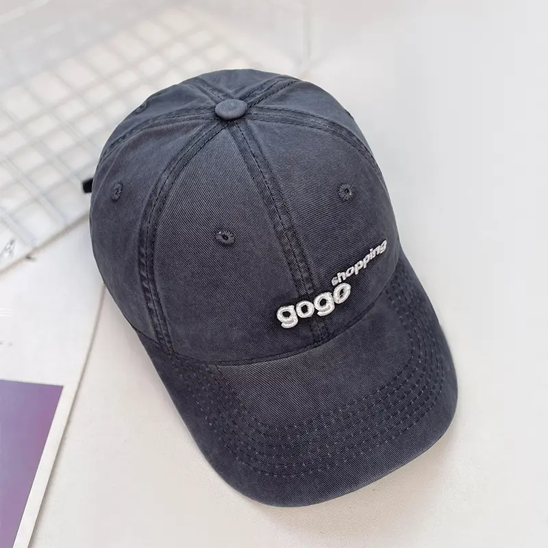 Gogo Embroidered Women Baseball Cap Green All Season - Image 3