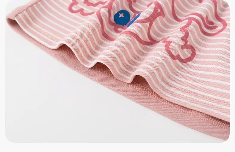 Dudu Baby Pink Half-High Collar T-Shirt Winter Warm — feature 23