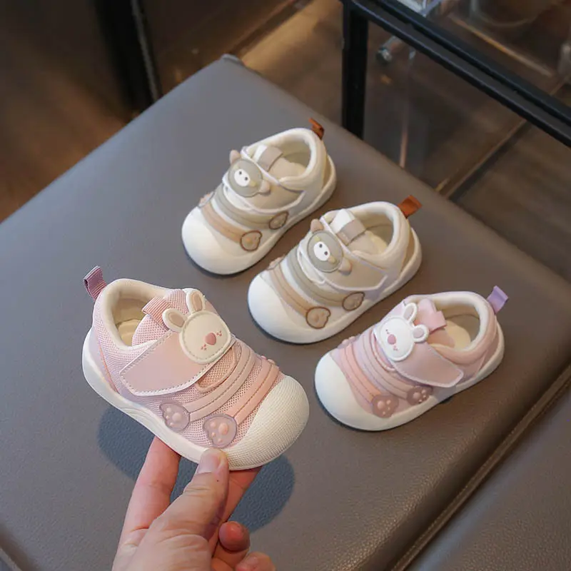Baby Girl Toddler Shoes 2025 Spring & Fall New Soft-Soled Breathable Baby Shoes Boys 0 to 1-2 Years Old Casual Shoes for Outer Wear - Image 3