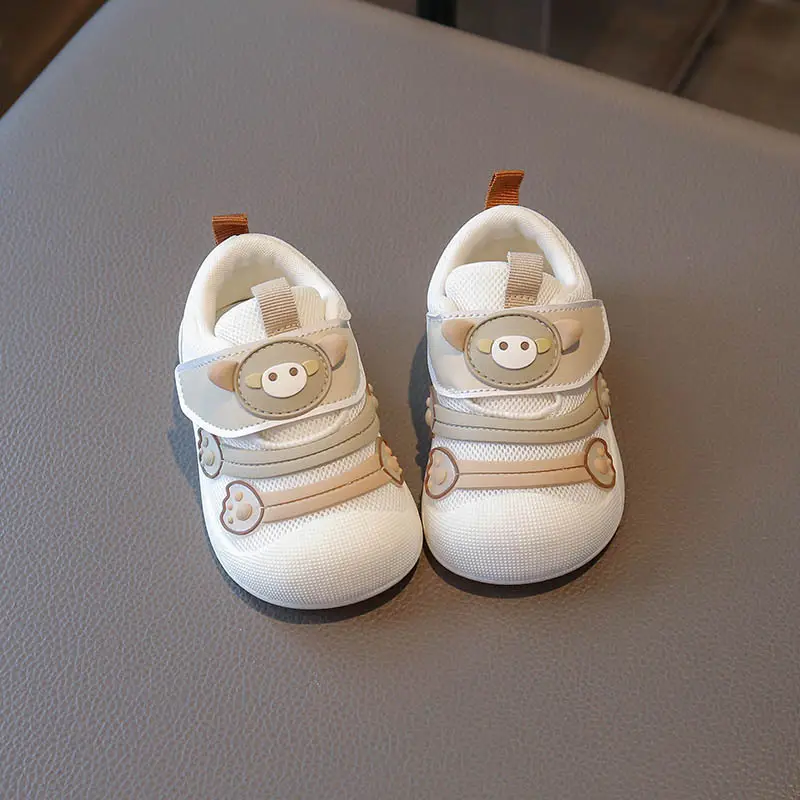 Baby Girl Toddler Shoes 2025 Spring & Fall New Soft-Soled Breathable Baby Shoes Boys 0 to 1-2 Years Old Casual Shoes for Outer Wear - Image 4