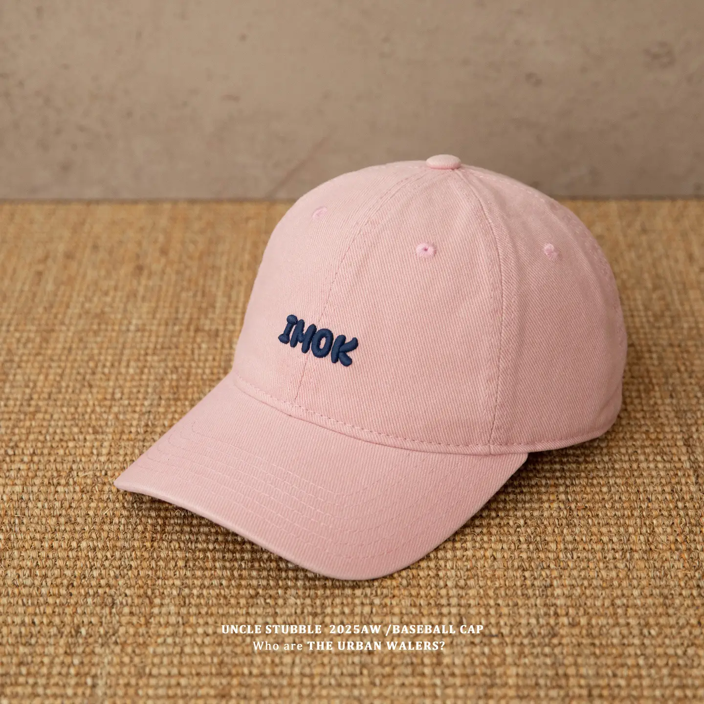 Korean Embroidered Baseball Cap Black Men Women — feature 7