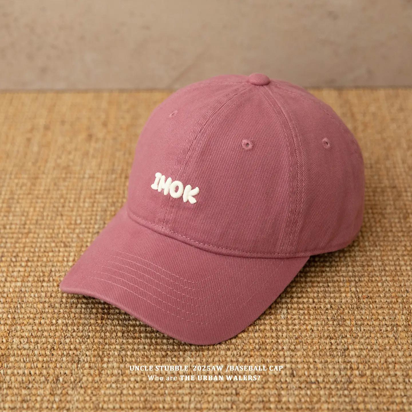 Korean Embroidered Baseball Cap Black Men Women — feature 8