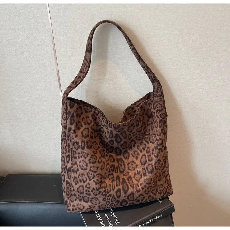 Leopard Print Large Capacity Women's Shoulder Bag — feature 25