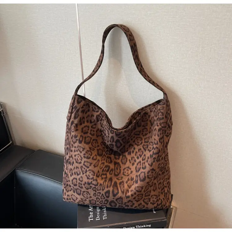 Leopard Print Large Capacity Women's Shoulder Bag — feature 26