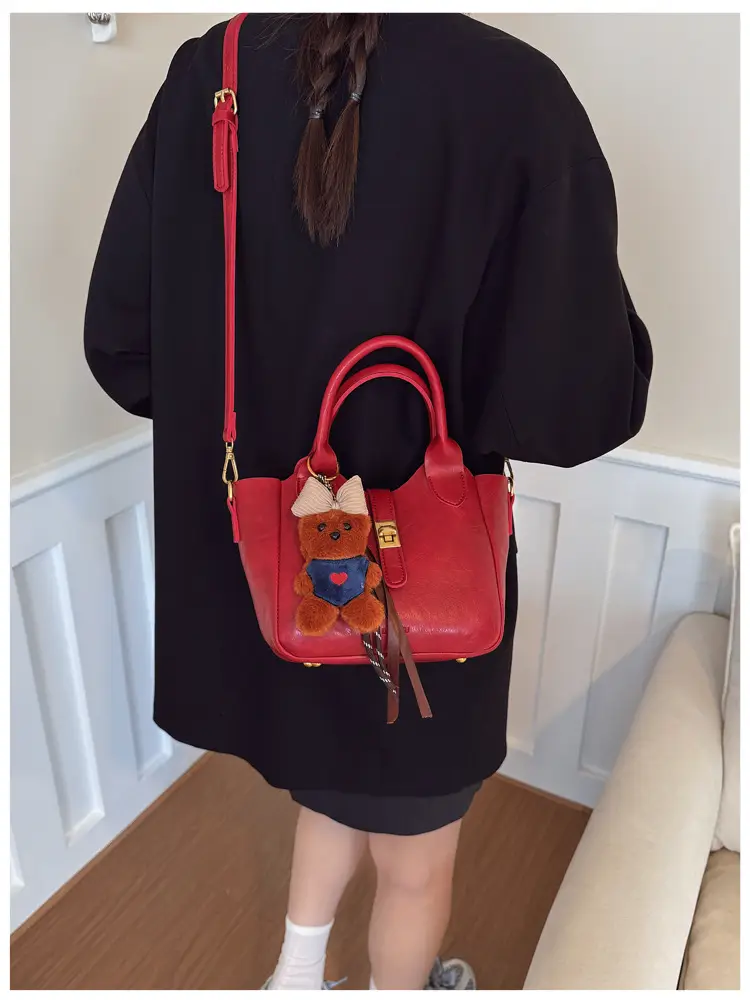 Red Crossbody Handbag for Women 2025 New Autumn Winter — feature 10