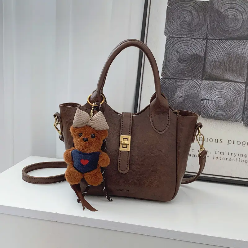 Red Crossbody Handbag for Women 2025 New Autumn Winter - Image 2