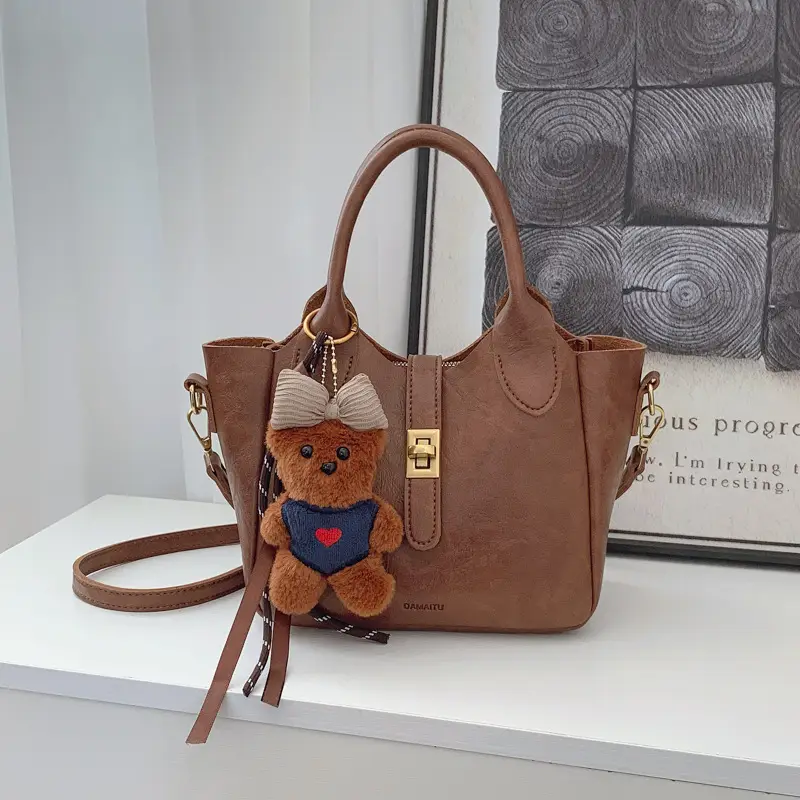 Red Crossbody Handbag for Women 2025 New Autumn Winter - Image 3