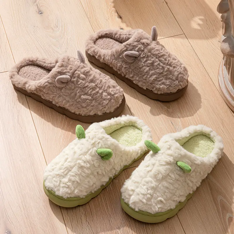 Men's Plush Warm Slippers for Winter 2025