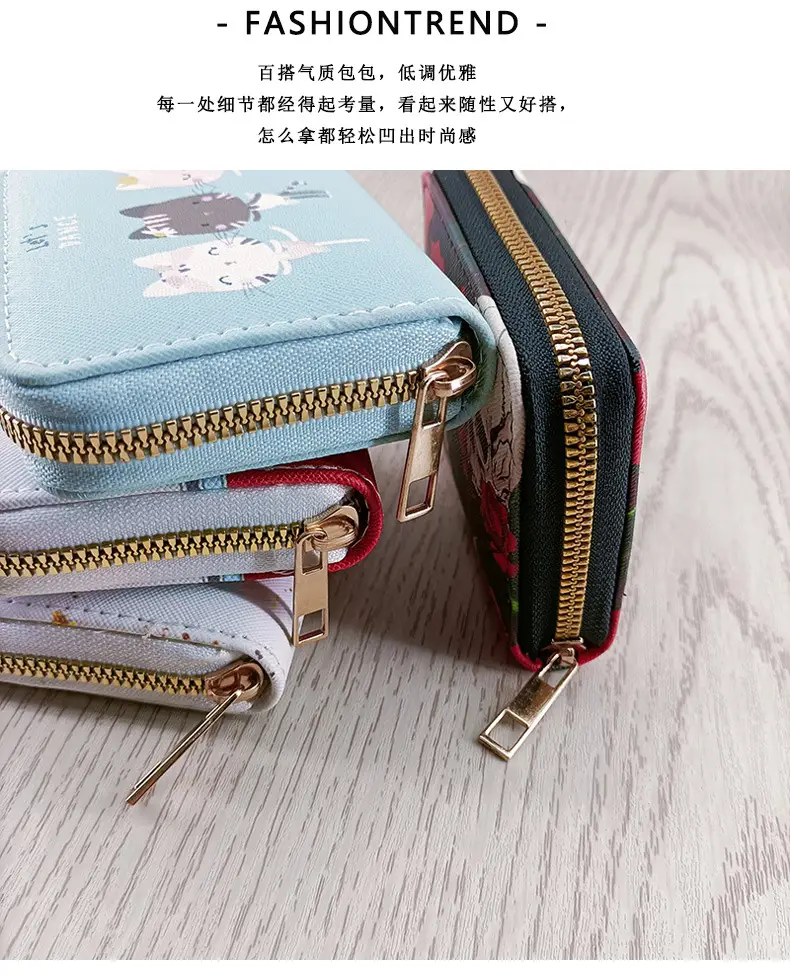 New Korean Style Women's Wallet with Sheep Design — feature 3