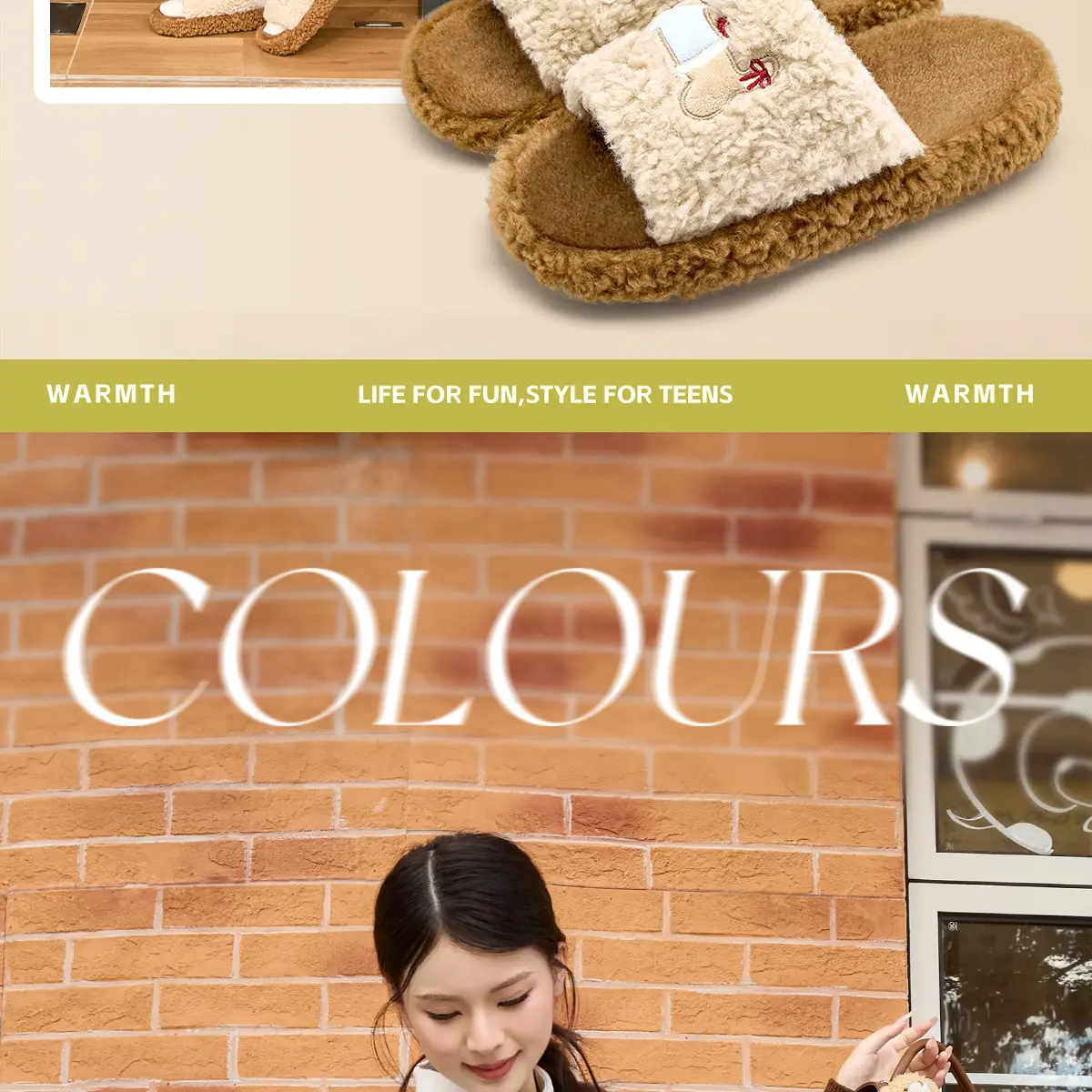 Furry Plush Slippers Women Winter Indoor Wear — feature 8
