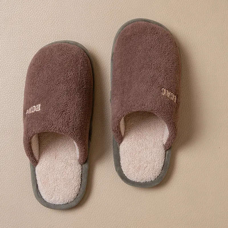 2025 Winter Woolen Cotton Slippers for Women Men - Image 4