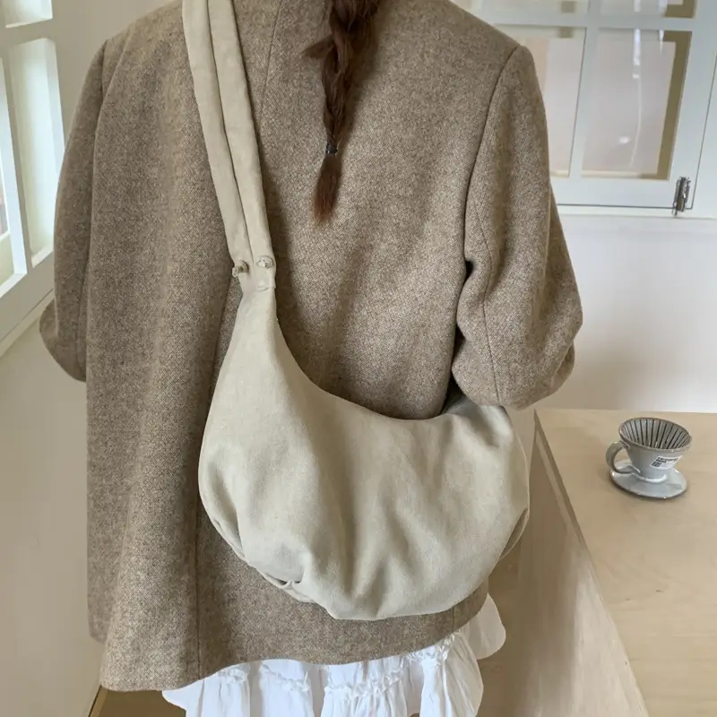 Yellow Pleated Crossbody Bag for Women — feature 34