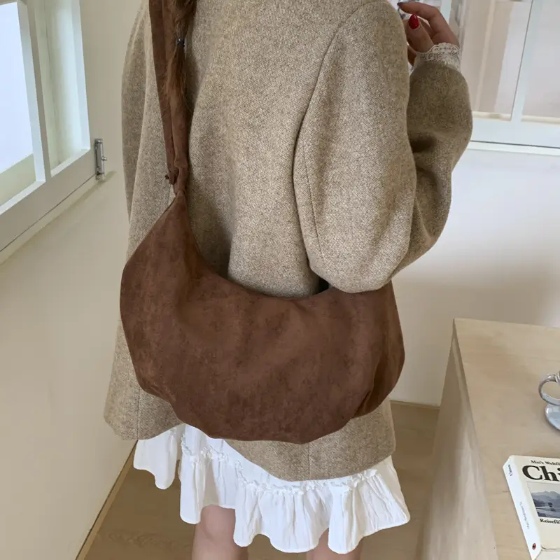 Yellow Pleated Crossbody Bag for Women — feature 37