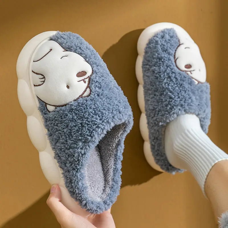 Winter Warm Slippers for Men & Women Thickened Bottom - Image 11