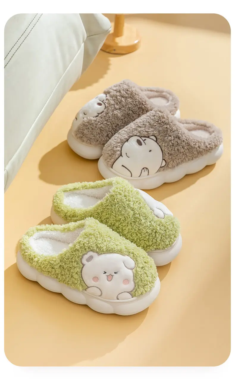 Winter Warm Slippers for Men & Women Thickened Bottom — feature 5