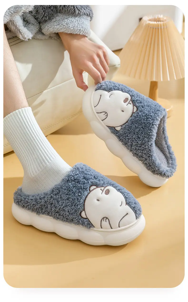 Winter Warm Slippers for Men & Women Thickened Bottom — feature 7
