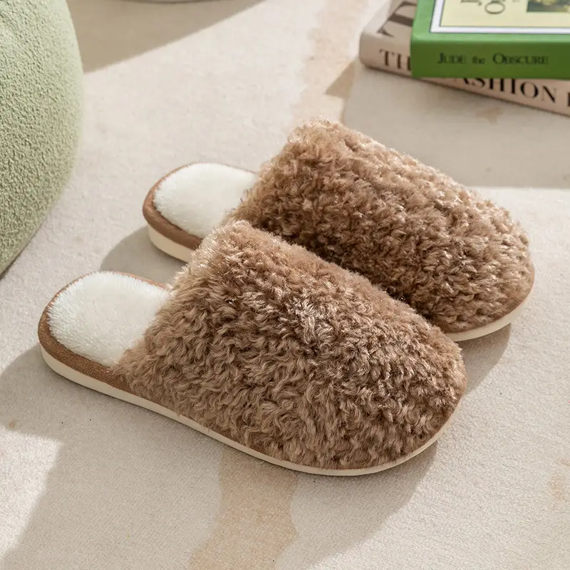 Winter Warm Slippers for Men & Women Thickened Bottom - Image 8