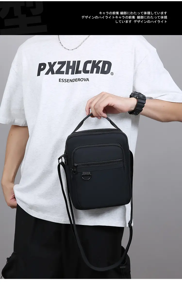 Men's Blue Crossbody Bag 20Pcs High-End Luxury — feature 10