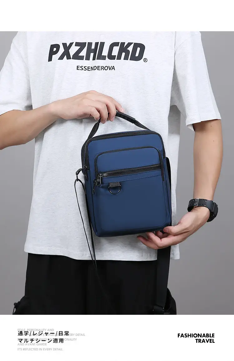 Men's Blue Crossbody Bag 20Pcs High-End Luxury — feature 13