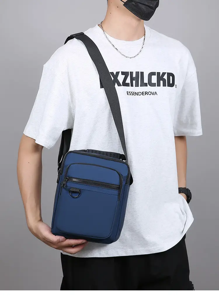 Men's Blue Crossbody Bag 20Pcs High-End Luxury — feature 14