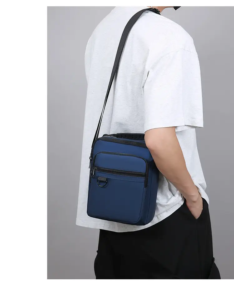 Men's Blue Crossbody Bag 20Pcs High-End Luxury — feature 15