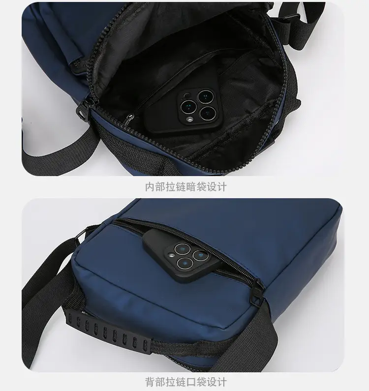 Men's Blue Crossbody Bag 20Pcs High-End Luxury — feature 30
