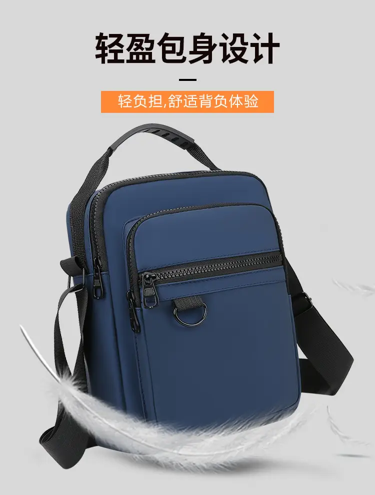 Men's Blue Crossbody Bag 20Pcs High-End Luxury — feature 6