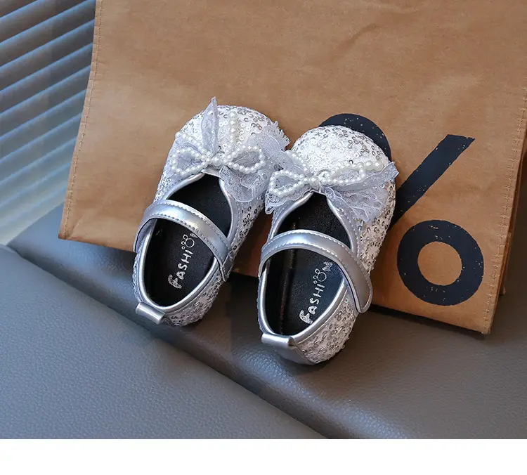 Baby Princess Bow Shoes White Non-Slip Toddler — feature 18