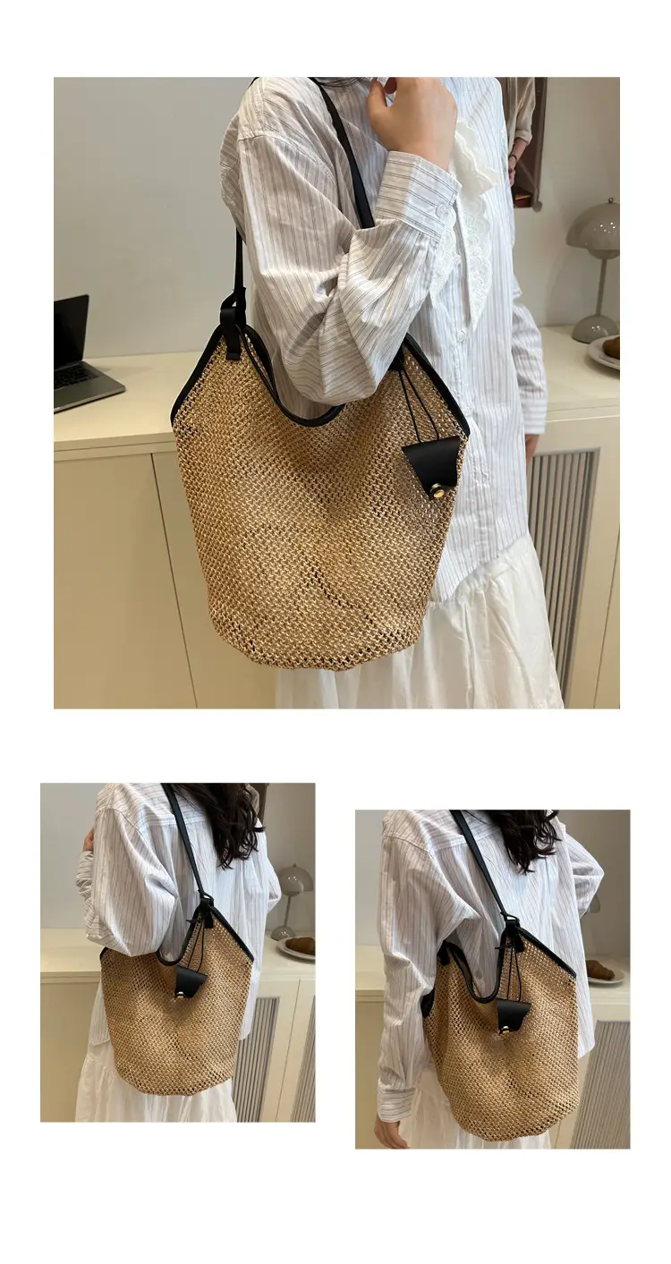 Women Woven Shoulder Bag 2025 Summer Niche Design — feature 7