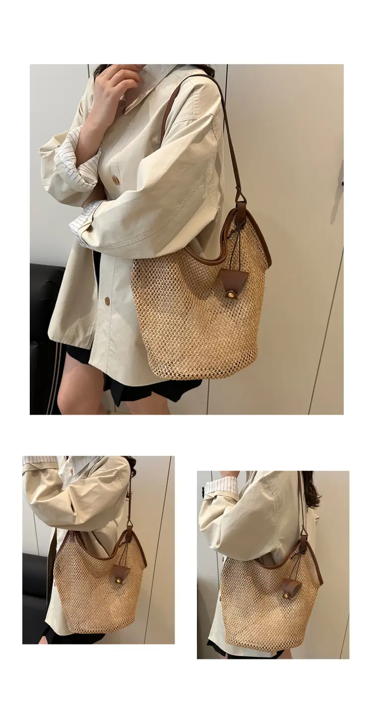 Women Woven Shoulder Bag 2025 Summer Niche Design — feature 8