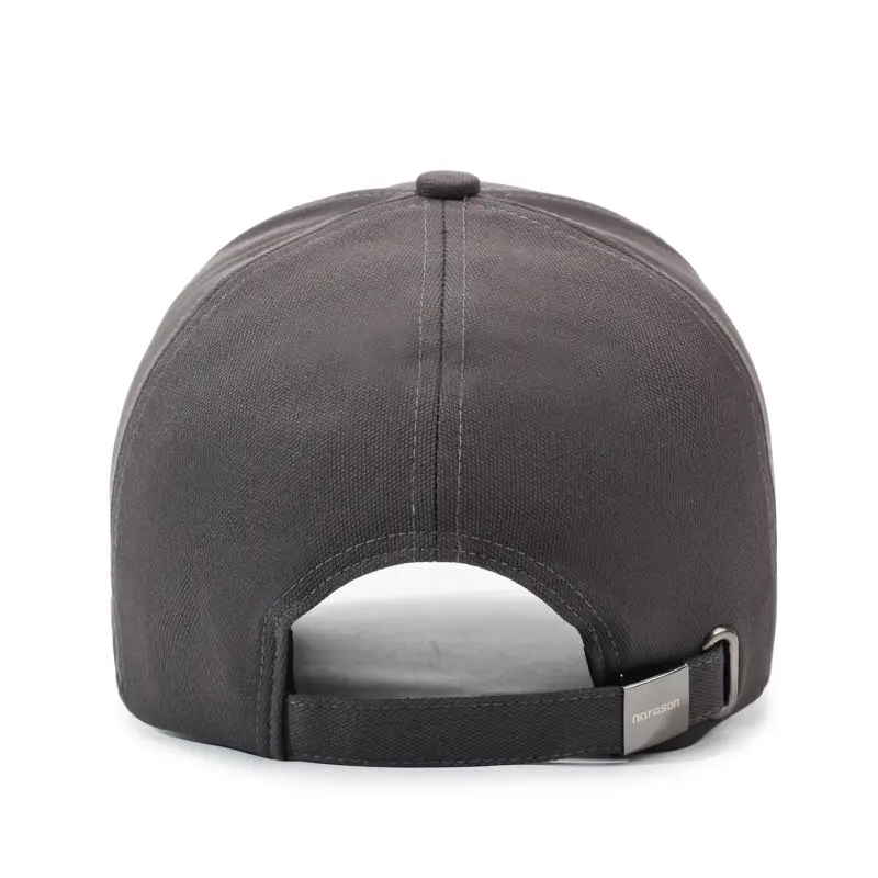 Men's Grey Baseball Cap with "NORRON" Logo - Image 9