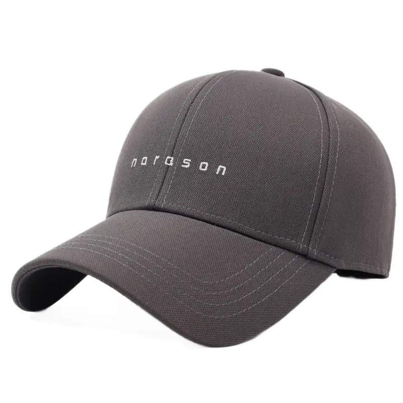 Men's Grey Baseball Cap with "NORRON" Logo - Image 12