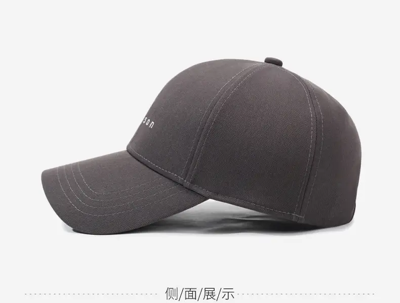 Men's Grey Baseball Cap with "NORRON" Logo — feature 11