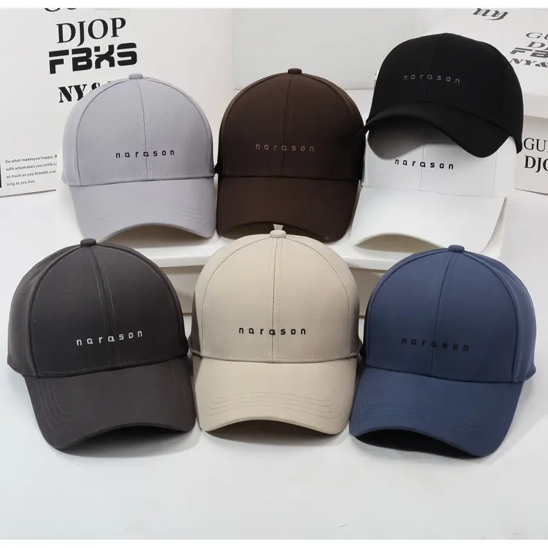 Men's Grey Baseball Cap with "NORRON" Logo — feature 8