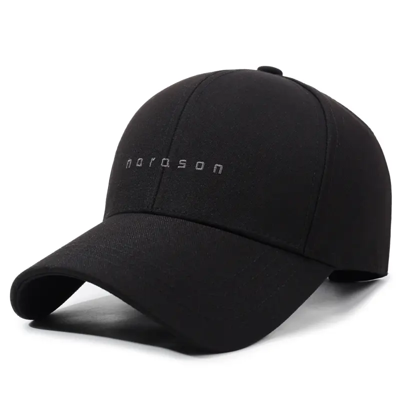 Men's Grey Baseball Cap with "NORRON" Logo - Image 4
