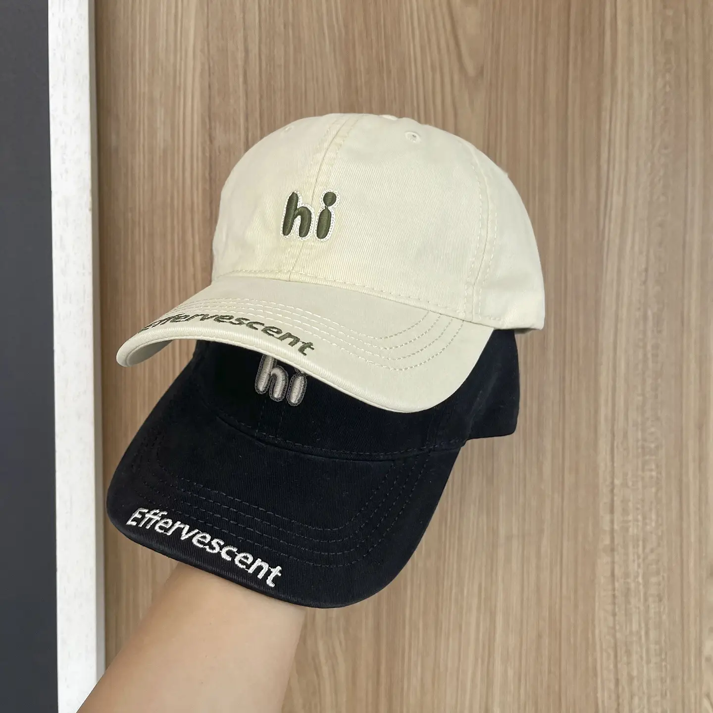 Children's Beanies White Easy Wash Baseball Caps - Image 11
