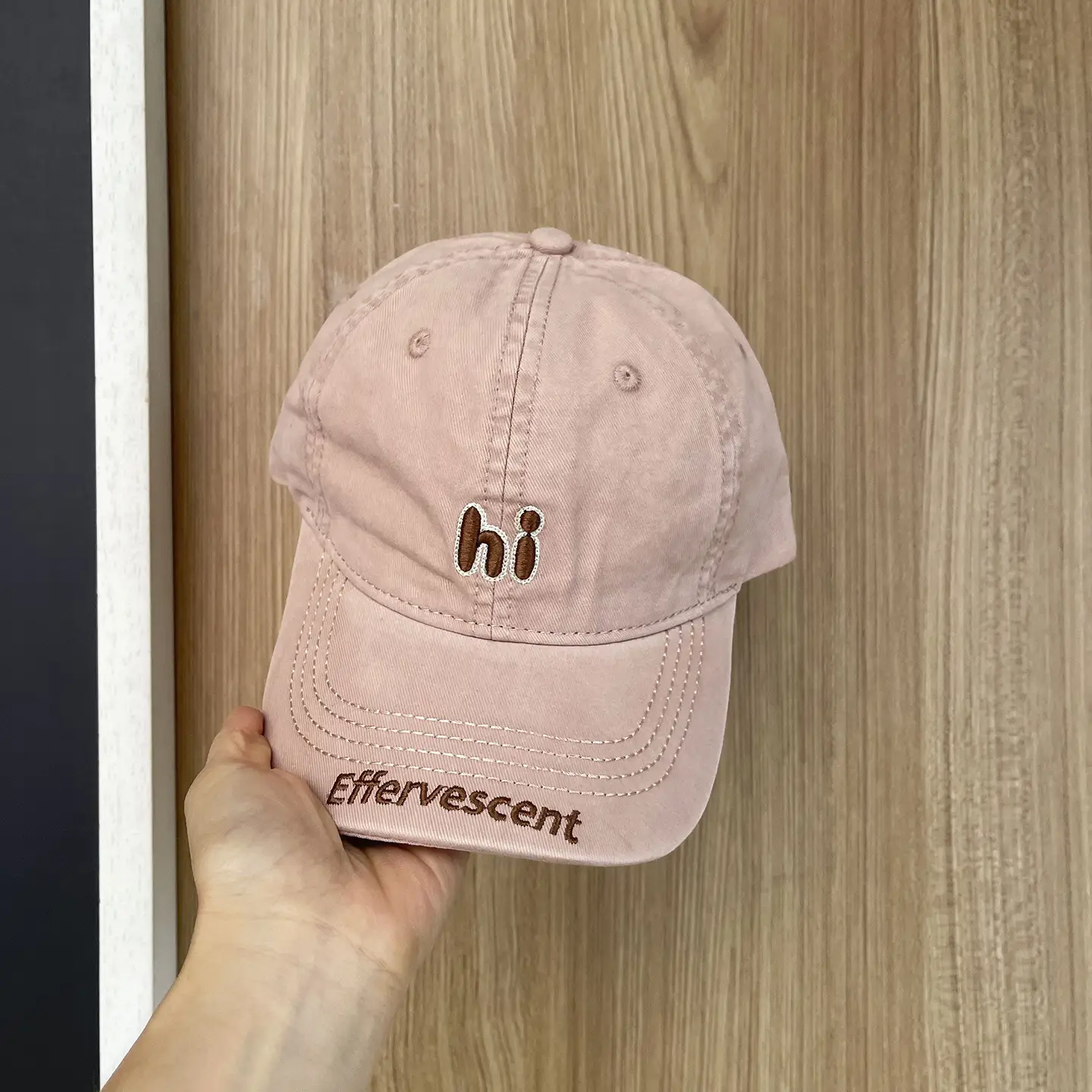 Children's Beanies White Easy Wash Baseball Caps — feature 12