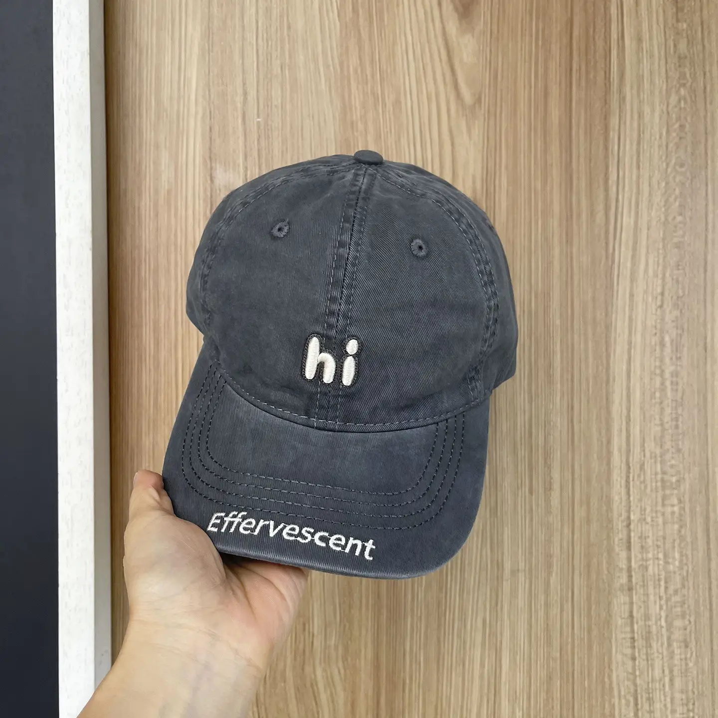 Children's Beanies White Easy Wash Baseball Caps — feature 13