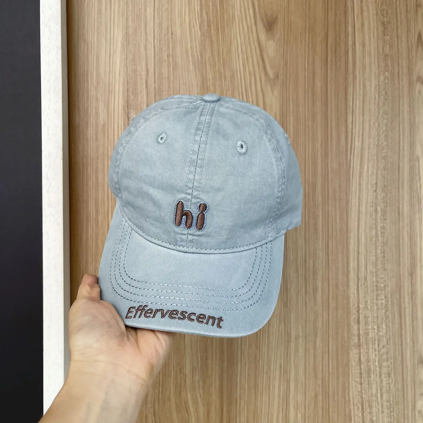 Children's Beanies White Easy Wash Baseball Caps — feature 14